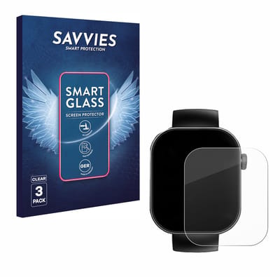 3 Stuks Savvies Screenprotector - geschikt voor Cillso T80 2.01" - beschermfolie glas transparant