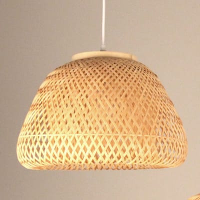 Fine Asianliving Bamboe Hanglamp Handgemaakt - Elaine D47xH30cm