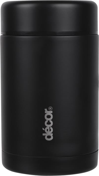 DÉCOR IDW Voedseldrager - 520ml - Zwart