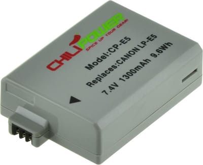ChiliPower LP-E5 accu voor Canon - 1300mAh