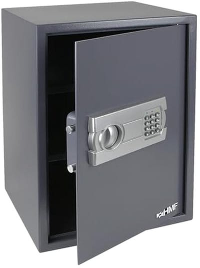 Meubelkluis met elektronisch slot - 50x35x31 cm - Antraciet