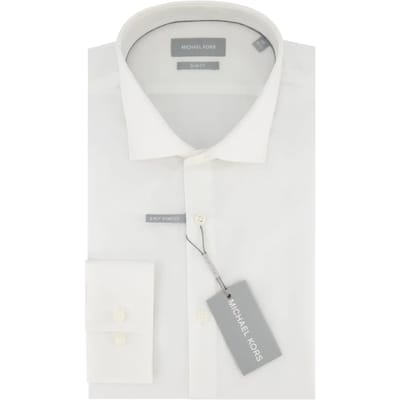 Slim stretch shirt zonder verpakking Michael Kors Poplin