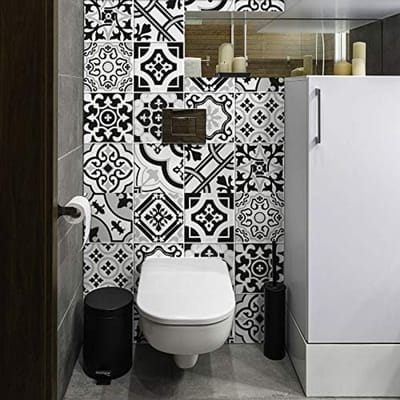 PromoHome Tegelstickers Set - 24 Stuks 10x10 cm Zelfklevende Wanddecoratie