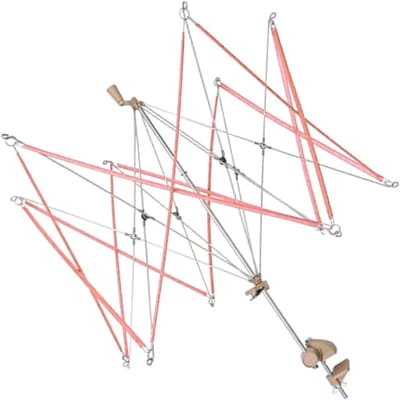 Draadwikkelaar - Garen houder - Breien en haken - Knooploos draadbeheer - Compact ontwerp - Roze