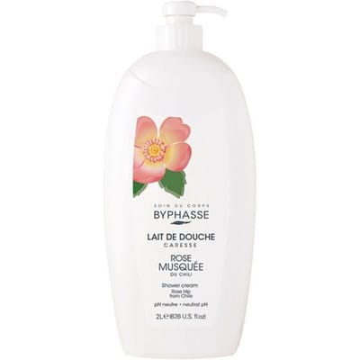 CARESSE douchegel douchecrème met muskusroos 2000 ml