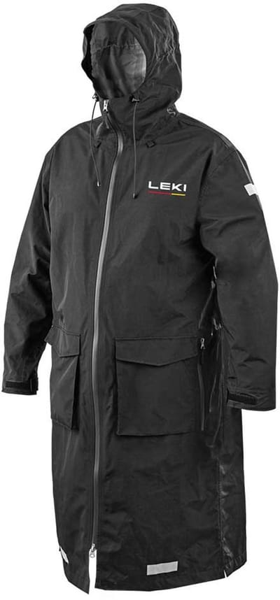 Leki Alpino Rain Coat Wcr Pro Jas Zwart 140 cm Jongens,Meisjes