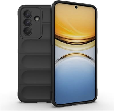 Coverup Hoesje - Geschikt voor Samsung Galaxy A37 Hoesje - Coverup Hands-On Rugged Back Cover - Zwart