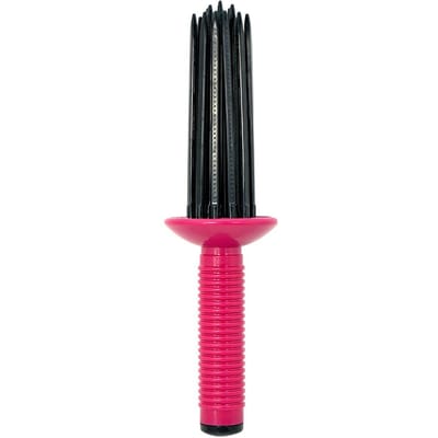 Professionele Haar Pluizige Krulrol Kam Ronde Haarborstel Krullende Hairstyling Tools Draagbare Anti-Slip Reis Krullende Rolkam