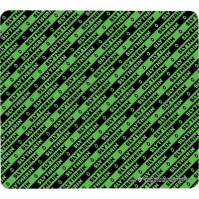 Harry Potter Slytherin Pattern Gaming Mouse Mat - Small