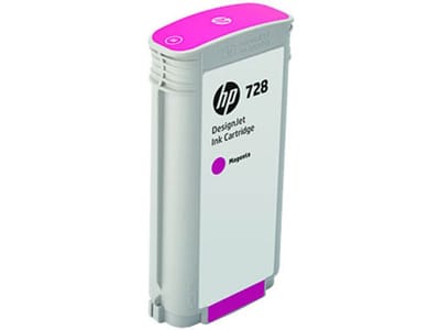Inktcartridge hp f9j66a 728 rood