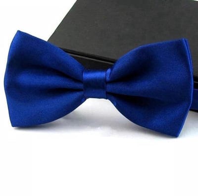 *** Royal Blue Vlinderdas BowTie - Voor een Feestje - Kerst - Oud en Nieuw - of een Trouwerij - Netjes Gekleed - van Heble® ***