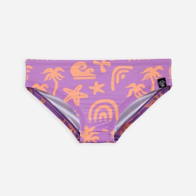 TROPICAL VIBES VIOLET – 80/86 – Bikinibroekje UV50+ bescherming