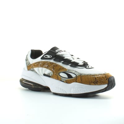 Puma Cell Venom Animal Kingdom Wit Textiel Heren Veterschoenen 371786 01