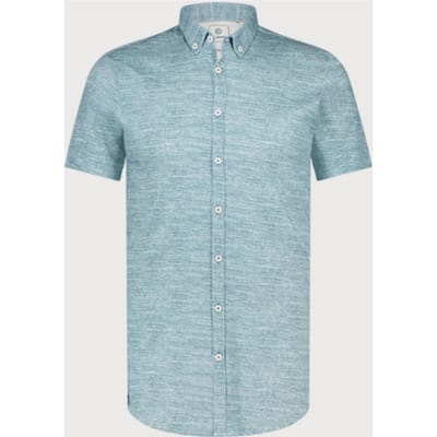 Blue Industry Button-down overhemd korte mouw |