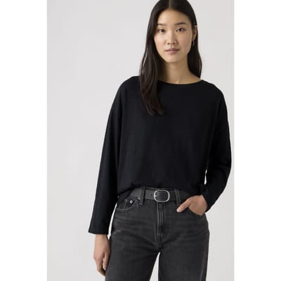 Levi's Julie Slub Long Sleeve Tee Taglia: S | Maglie a manica lunga Outlet | Donna