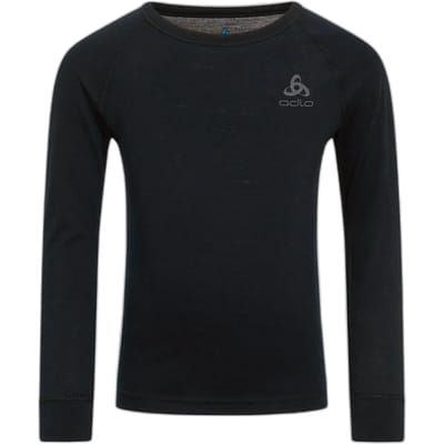 Odlo Set Merino 200 Lange Mouwen Basislaag Zwart 4 Years Jongens