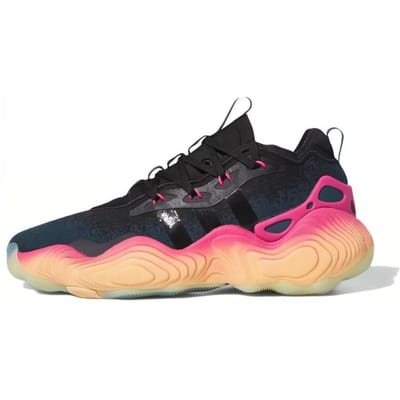Trae Young 3 basketbalschoen voor heren Arctic Night/core zwart/acid oranje
