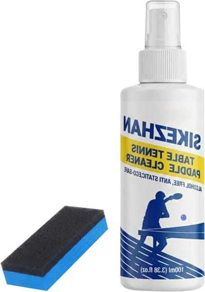 Tafeltennis Reiniger - Batje Spray - Sport Onderhoud - Verbetert Bal Spin - 100 ml - Enkele Attribuut
