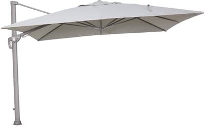 Garden Impressions Hawaii Big Pole II zweefparasol 350x350 cm – frame taupe – doek zand