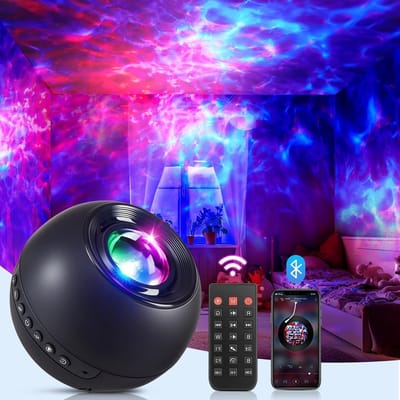 Persoonlijke cadeaus voor vrouwen, unieke geschenken voor vriendinnen, sterrenprojector met 15 kleuren en slaapmuziek, perfect voor verjaardagen en tieners