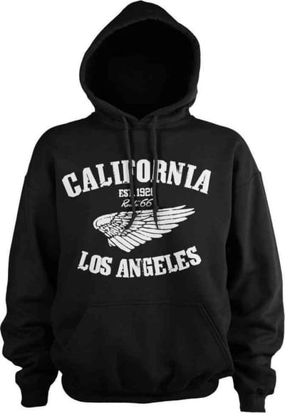 Route 66 Hoodie/trui -S- California Zwart
