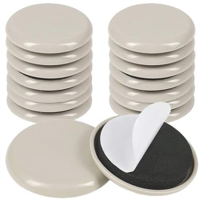 Meubelschuivers 16 x 50 mm - Vloerbeschermers voor Tapijt en Hardhouten Vloeren