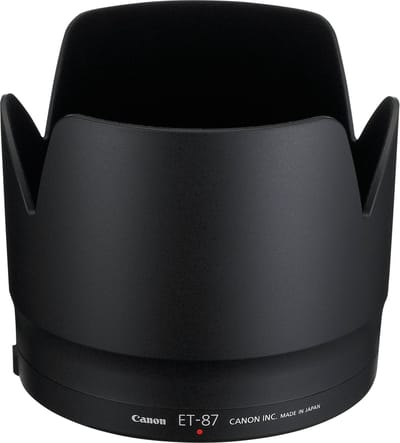 Canon ET-87 Zwart lenskapje