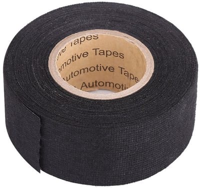 Dailygoody - Zwarte Zelfklevende Vilt Tape - Multifunctioneel - 32mm