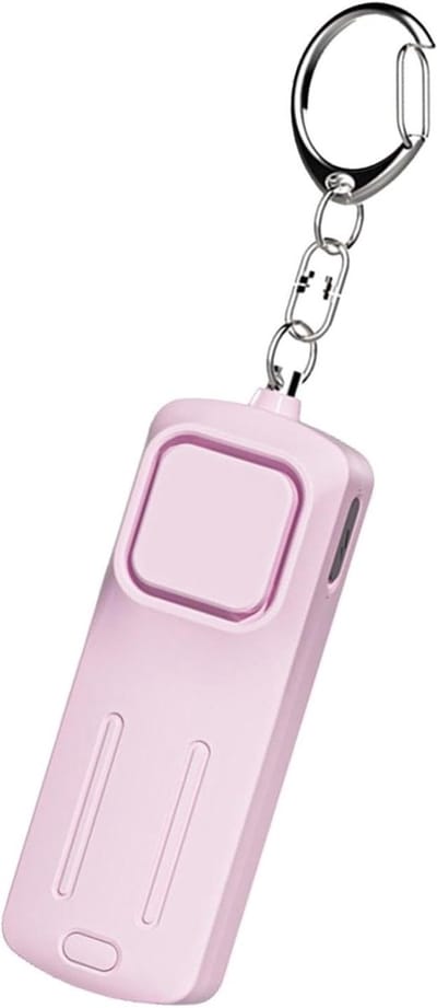 Persoonlijk Alarm - Veiligheid Alarm Sleutelhanger - Persoonlijke Veiligheid - 130 dB Geluid - 14.5 x 3 x 1.8 cm
