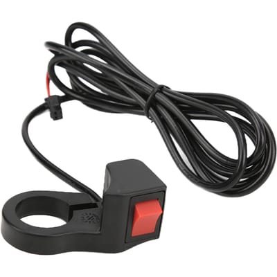 Stuur Schakelaar Hoog Laag Versnellingen Draagbaar Lichtgewicht Schakelaar met Variabele Snelheid voor Elektrische Fiets Scooter black