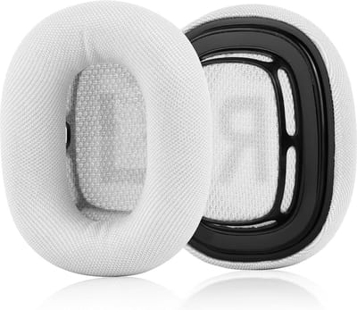Phreeze Oorkussens - Geschikt voor Apple AirPods Max - 2 Stuks - Vervangende Koptelefoon Earpads - Oorkussens Met Noise Cancelling - Zacht Memory Foam - Wit