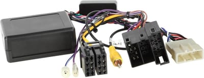 Stuurwiel bediening geschikt voor Hyundai ix35 ISO/Mini ISO/24 Pin - met OEM Navigation, versterker en Camera