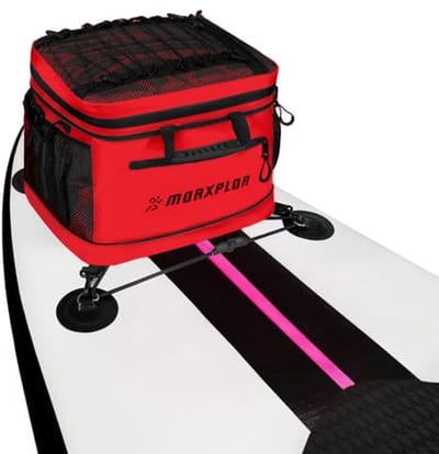 Waterdichte Koeltas - Opvouwbare Cooler - Outdoor Avonturen - Verstelbare Capaciteit - Tot 40 Blikjes - Rood