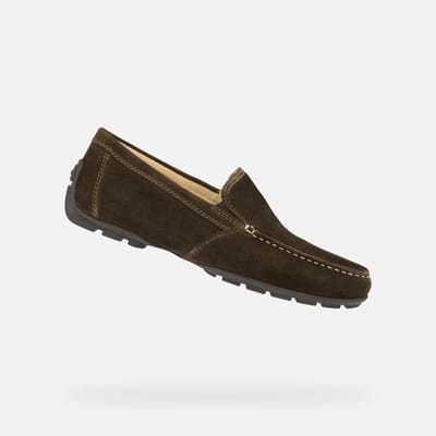 GEOX MONER HEREN Loafers - KOFFIEKLEUR - Maat 40