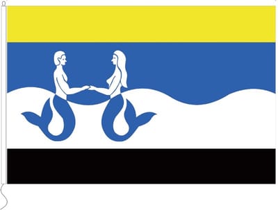 Vlag van Schouwen Duiveland 100 x 150cm
