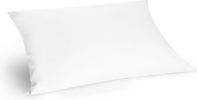 Yumeko kussensloop percal katoen wit 50x70 - Bio, eco & fairtrade - 1 stuk