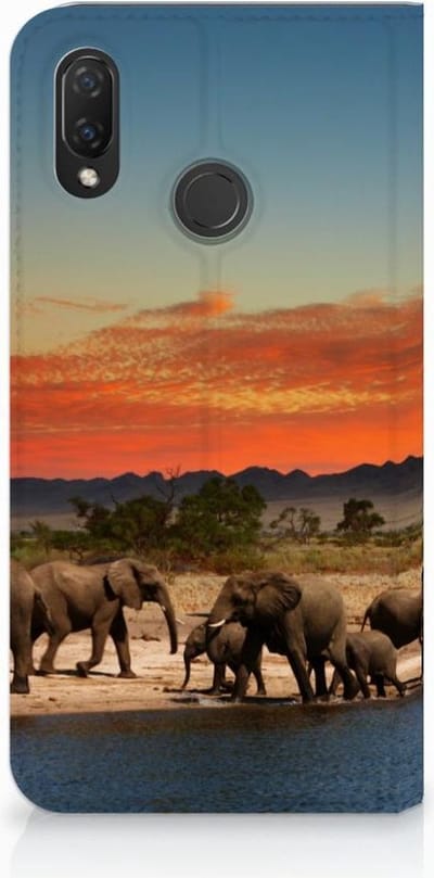 Huawei P Smart Plus Hoesje maken Olifanten