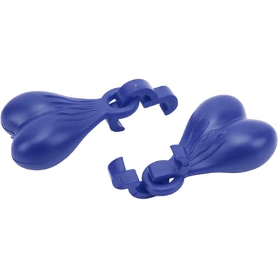 1 Paar Pantoffel Bedel ABS Schattig Stijlvol Hangende Schoendecoratie Bedelballen voor Mannen Vrouwen Verjaardag blue