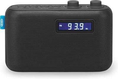 Digitale Radio - Wekkerradio AM/FM - Wakker Worden - Dubbel Alarm - 17.78 x 11.43 cm - Zwart