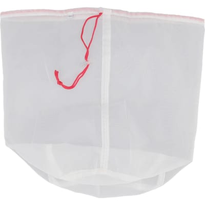 Sacs de Brassage 5 Gallons Sac de Filtration pour Vin Maille Extra Fine pour Brassage Maison Lait Miel Rouge (160micro)