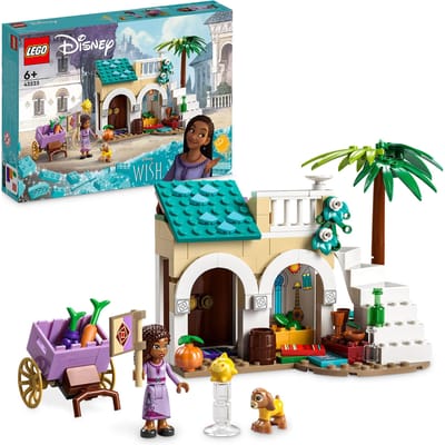 LEGO Disney Wish Asha in de stad Rosas Poppetjes Wish Set - 43223