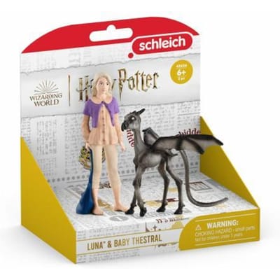 schleich WIZARDING WORLD - Luna Lovegood™ en Terzieler - Luna Lovegood™ & Baby Thestral - Harry Potter - 42636