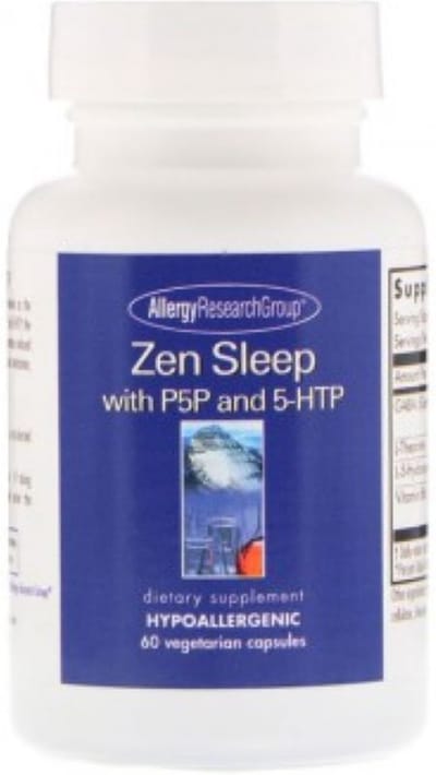 Zen Sleep with P5P and 5-HTP 60 Vegetarian Capsules - Allergy Research Group