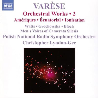 CD THOMAS BLOCH, EDGAR VARÈSE, CHRISTO - Orkestwerken 2: Educatief / N 8557882 Naxos 2008 Japan Klassiek gebruikt
