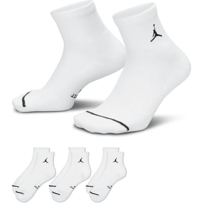 Jordan Everday Ankle 3er Pack Sokken Wit K100