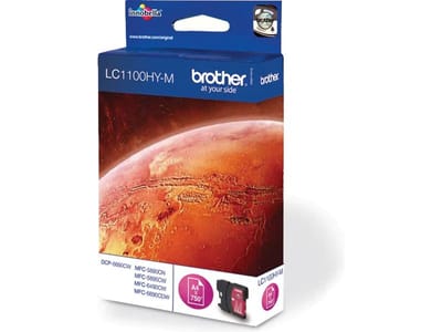 Brother LC-1100M XL inktcartridge magenta hoge capaciteit (origineel)