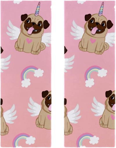 Microfiber Sporthanddoeken - Sneldrogende Handdoeken - Sport en Reizen - Super Absorberend - 29.5 x 81.5 cm - Veelkleurig
