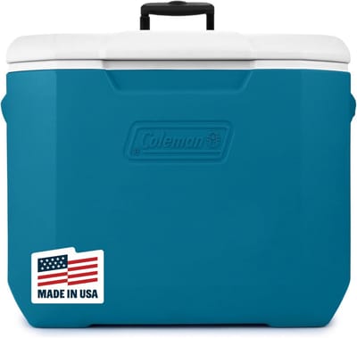 Koelbox met Wielen - Isolatiebox - Buitenactiviteiten - TempLock isolatie - 60 Quarts - Blauw