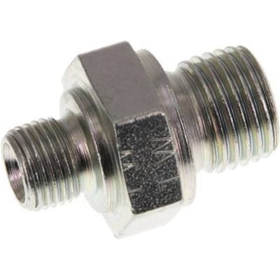 G 1/4'' x G 1/8'' Verzinkt Stalen Borstnippel 400 Bar - Hydrauliek [5 Stuks]