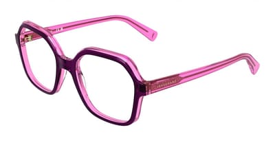 Longchamp LO2796 Transparent purple/fucsia 53/19/140 WOMAN Brilmonturen